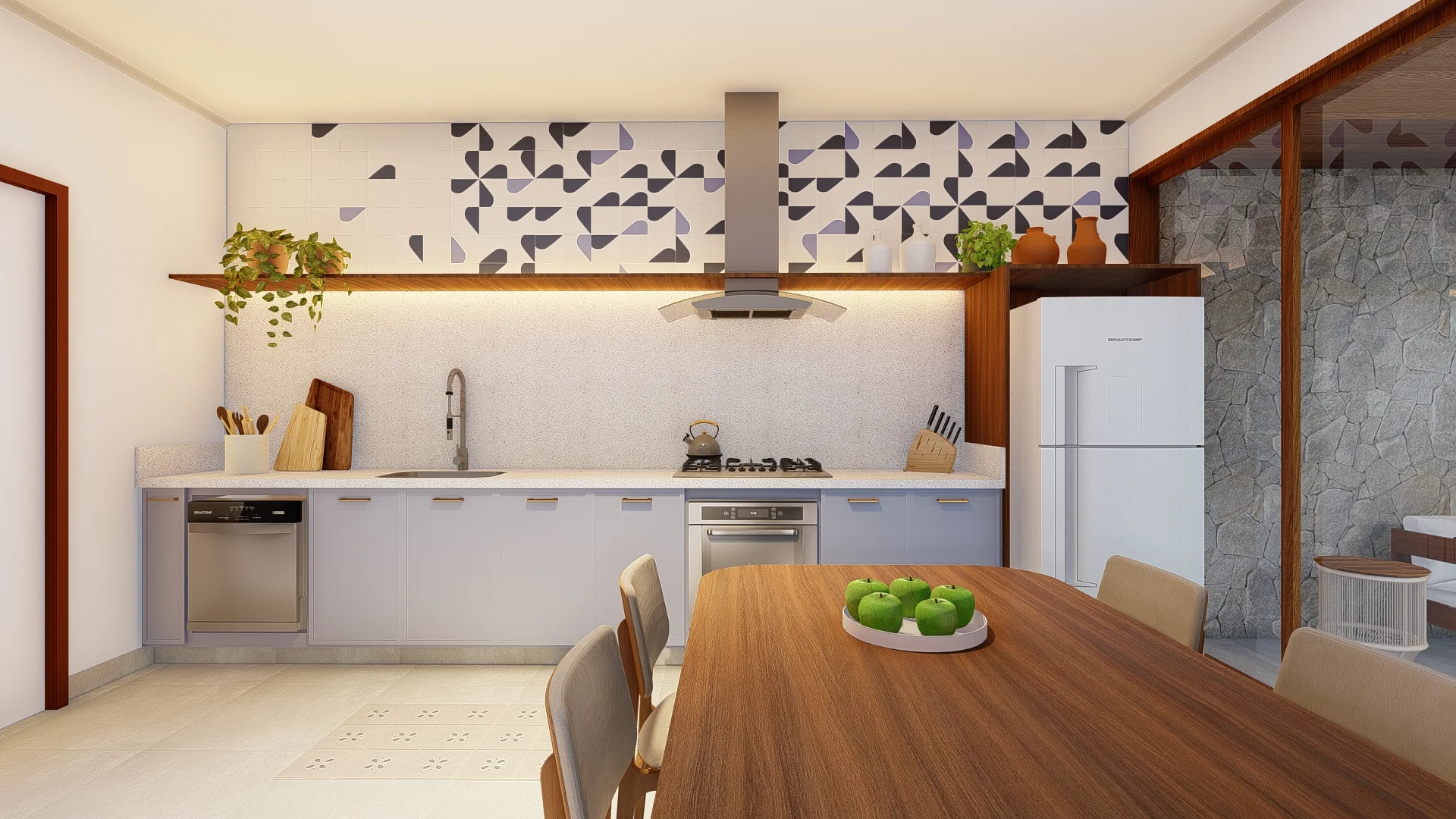 Casa MJ: vista geral do projeto