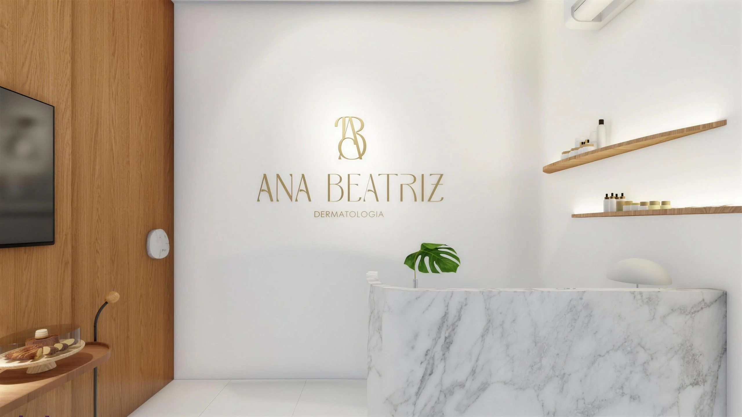 Consultório Dra. Ana Beatriz: vista geral do projeto